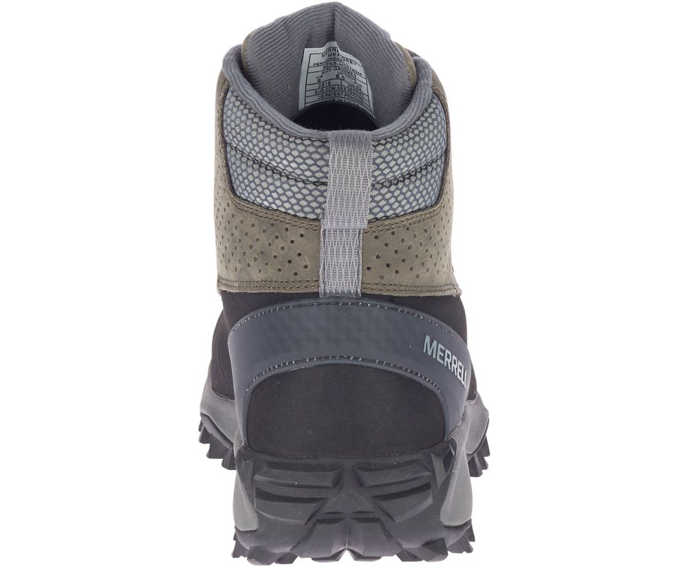 Merrell Støvler Herre - Thermo Kiruna Mid Shell Waterproof - Grå/Sort - OCM435029